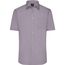 Men's Shirt Shortsleeve Poplin - Klassisches Shirt aus pflegeleichtem Mischgewebe [Gr. 3XL] (steel) (Art.-Nr. CA177917)