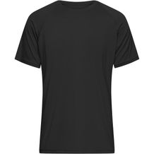 Men's Sports-T - Funktionsshirt aus recyceltem Polyester für Sport und Fitness [Gr. XL] (black) (Art.-Nr. CA178547)