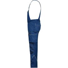 Workwear Pants with Bib - SOLID - - Funktionelle Latzhose im cleanen Look mit hochwertigen Details [Gr. 46] (blau) (Art.-Nr. CA179503)