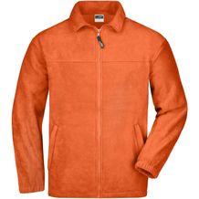 Full-Zip Fleece - Jacke in schwerer Fleece-Qualität [Gr. 3XL] (orange) (Art.-Nr. CA179586)