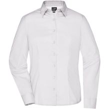 Ladies' Business Shirt Long-Sleeved - Klassisches Shirt aus strapazierfähigem Mischgewebe [Gr. XL] (white) (Art.-Nr. CA180471)