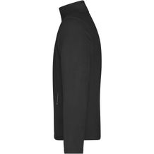 Men's Fleece Jacket - Fleece Jacke mit Stehkragen im klassischen Design [Gr. 4XL] (schwarz) (Art.-Nr. CA180484)