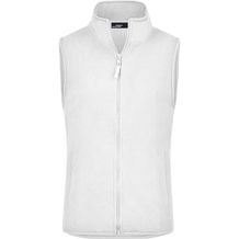 Girly Microfleece Vest - Leichte Weste aus Microfleece [Gr. L] (white) (Art.-Nr. CA180971)