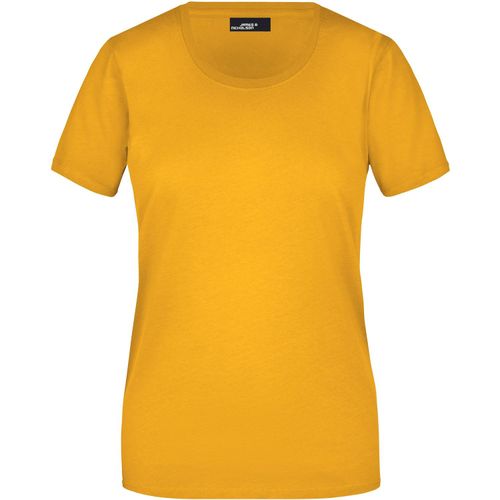 Ladies' Basic-T - Leicht tailliertes T-Shirt aus Single Jersey [Gr. L] (Art.-Nr. CA181222) - Gekämmte, ringgesponnene Baumwolle
Rund...