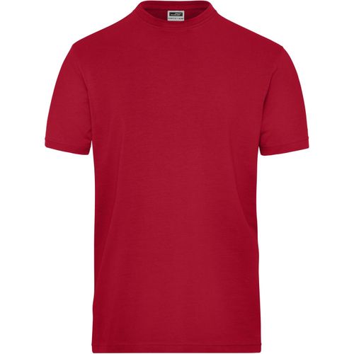 Men's BIO Stretch-T Work - T-Shirt aus weichem Elastic-Single-Jersey [Gr. S] (Art.-Nr. CA181846) - Gekämmte, ringgesponnene BIO-Baumwolle,...