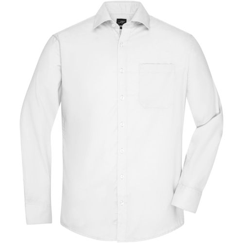 Men's Shirt Longsleeve Micro-Twill - Klassisches Shirt in pflegeleichter Baumwollqualität [Gr. 4XL] (Art.-Nr. CA181897) - Bügelfreie Mikro-Twill Qualität m...