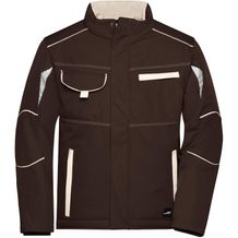 Workwear Softshell Padded Jacket - Funktionelle Softshelljacke mit warmem Innenfutter [Gr. 5XL] (brown/stone) (Art.-Nr. CA182260)