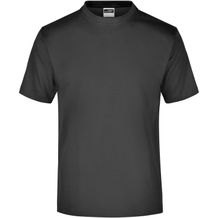 Round-T Medium (150g/m²) - Komfort-T-Shirt aus Single Jersey [Gr. L] (graphite) (Art.-Nr. CA182437)