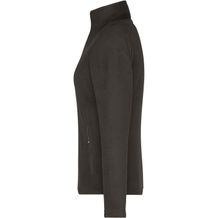 Ladies' Fleece Jacket - Fleece Jacke mit Stehkragen im klassischen Design [Gr. S] (Grau) (Art.-Nr. CA182558)