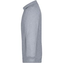Polo-Sweat Heavy - Klassisches Komfort Polo-Sweatshirt [Gr. XL] (Grau) (Art.-Nr. CA182629)