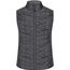 Ladies' Knitted Hybrid Vest - Weste im stylischen Materialmix [Gr. XXL] (grey-melange/anthracite-melange) (Art.-Nr. CA182677)
