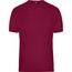 Men's BIO Workwear T-Shirt - Strapazierfähiges und pflegeleichtes T-Shirt [Gr. 4XL] (wine) (Art.-Nr. CA184330)