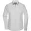 Ladies' Shirt Longsleeve Poplin - Klassisches Shirt aus pflegeleichtem Mischgewebe [Gr. S] (light-grey) (Art.-Nr. CA185282)