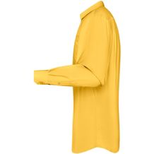 Men's Shirt Longsleeve Poplin - Klassisches Shirt aus pflegeleichtem Mischgewebe [Gr. M] (gelb) (Art.-Nr. CA185309)