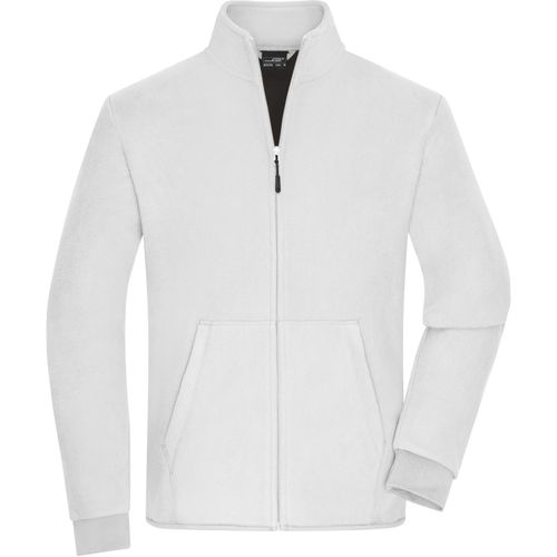 Men's Bonded Fleece Jacket - Fleecejacke mit kontrastfarbiger Innenseite [Gr. S] (Art.-Nr. CA185824) - 2-Lagen Fleece mit Anti-Pilling Ausrüst...