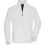 Men's Bonded Fleece Jacket - Fleecejacke mit kontrastfarbiger Innenseite [Gr. S] (white/dark-grey) (Art.-Nr. CA185824)