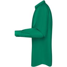 Men's Shirt Longsleeve Poplin - Klassisches Shirt aus pflegeleichtem Mischgewebe [Gr. L] (grün) (Art.-Nr. CA185925)