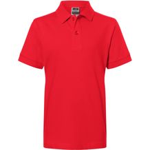 Classic Polo Junior - Hochwertiges Polohemd mit Armbündchen [Gr. XS] (signal-red) (Art.-Nr. CA186103)