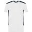 Men's Workwear T-Shirt - Strapazierfähiges und pflegeleichtes T-Shirt mit Kontrasteinsätzen [Gr. M] (white/carbon) (Art.-Nr. CA186648)