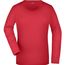 Ladies' Stretch Shirt Long-Sleeved - Langarm Shirt aus weichem Elastic-Single-Jersey [Gr. L] (pink) (Art.-Nr. CA186836)