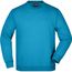Round-Sweat Heavy Junior - Klassisches Komfort Rundhals-Sweatshirt [Gr. M] (Turquoise) (Art.-Nr. CA187126)