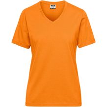 Ladies' BIO Workwear T-Shirt - Strapazierfähiges und pflegeleichtes T-Shirt [Gr. 3XL] (orange) (Art.-Nr. CA187819)