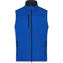 Men's Softshell Vest - Klassische Softshellweste im sportlichen Design aus recyceltem Polyester [Gr. 3XL] (nautic-blue) (Art.-Nr. CA188485)