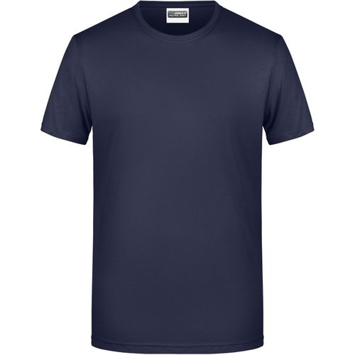 Men's Basic-T - Herren T-Shirt in klassischer Form [Gr. XXL] (Art.-Nr. CA188547) - 100% gekämmte, ringgesponnene BIO-Baumw...