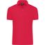 Men's Mercerised Polo Slim Fit - Slim-Fit Polo in Premiumqualität [Gr. S] (light-red) (Art.-Nr. CA188854)