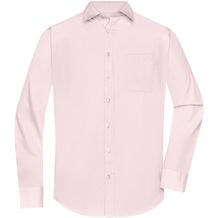 Men's Shirt Longsleeve Poplin - Klassisches Shirt aus pflegeleichtem Mischgewebe [Gr. 3XL] (light-pink) (Art.-Nr. CA189150)