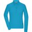 Ladies' Workwear-Longsleeve Polo - Strapazierfähiges und pflegeleichtes Langarm Polo [Gr. XL] (Turquoise) (Art.-Nr. CA190335)