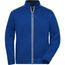 Men's Knitted Workwear Fleece Jacket - Pflegeleichte Strickfleece-Jacke [Gr. XL] (dark-royal-melange/navy) (Art.-Nr. CA191019)