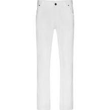 Men's 5-Pocket-Stretch-Pants - Hose im klassischen 5-Pocket Stil [Gr. 44] (white) (Art.-Nr. CA192486)