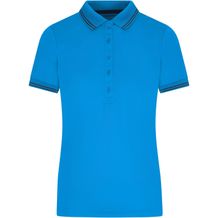 Ladies' Functional Polo - Funktionspolo mit hohem Tragekomfort [Gr. S] (bright-blue/navy) (Art.-Nr. CA193101)