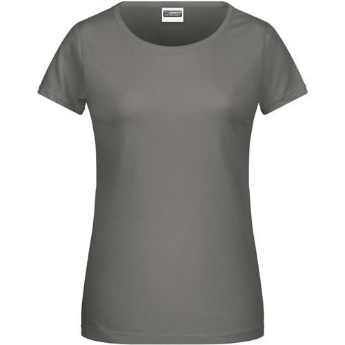 Ladies' Basic-T - Damen T-Shirt in klassischer Form [Gr. S] (Art.-Nr. CA193308) - 100% gekämmte, ringesponnene BIO-Baumwo...