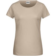 Ladies' Basic-T - Damen T-Shirt in klassischer Form [Gr. XL] (stone) (Art.-Nr. CA193582)