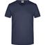 Men's Slim Fit V-T - Figurbetontes V-Neck-T-Shirt [Gr. L] (navy) (Art.-Nr. CA193851)
