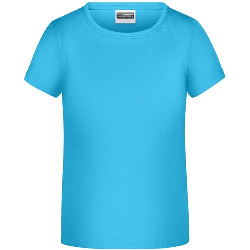 Promo-T Girl 150 - Klassisches T-Shirt für Kinder [Gr. L] (Art.-Nr. CA194622) - Single Jersey, Rundhalsausschnitt,...