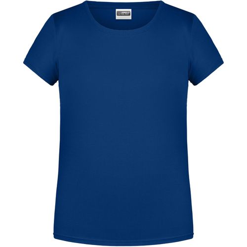 Girls' Basic-T - T-Shirt für Kinder in klassischer Form [Gr. S] (Art.-Nr. CA194812) - 100% gekämmte, ringgesponnene BIO-Baumw...