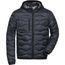 Men's Padded Jacket - Gesteppte Jacke mit sorona®AURA Wattierung (nachwachsender, pflanzlicher Rohstoff) [Gr. 3XL] (graphite/camouflage) (Art.-Nr. CA195073)