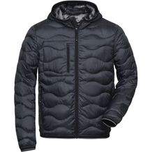 Men's Padded Jacket - Gesteppte Jacke mit sorona®AURA Wattierung (nachwachsender, pflanzlicher Rohstoff) [Gr. 3XL] (graphite/camouflage) (Art.-Nr. CA195073)