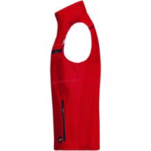 Workwear Vest - COLOR - - Funktionelle Weste im sportlichen Look mit hochwertigen Details [Gr. 4XL] (rot / blau) (Art.-Nr. CA195355)