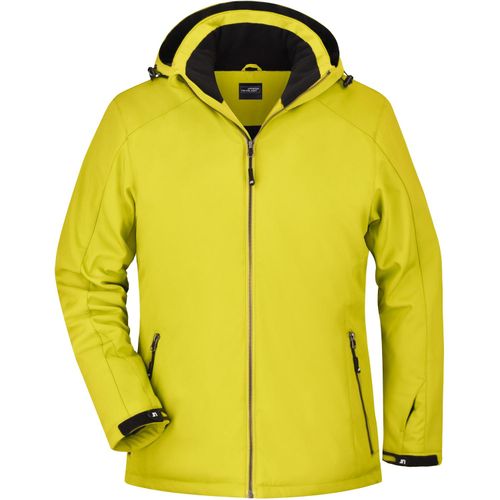 Ladies' Wintersport Jacket - Elastische, gefütterte Softshelljacke [Gr. M] (Art.-Nr. CA195595) - Wind- und wasserdichtes 3-Lagen Funktion...