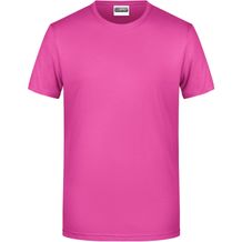 Men's Basic-T - Herren T-Shirt in klassischer Form [Gr. M] (pink) (Art.-Nr. CA197055)
