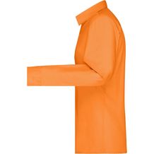 Ladies' Shirt Longsleeve Poplin - Klassisches Shirt aus pflegeleichtem Mischgewebe (orange) (Art.-Nr. CA197575)
