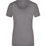 Ladies' Stretch Round-T - T-Shirt aus weichem Elastic-Single-Jersey [Gr. L] (charcoal) (Art.-Nr. CA198497)