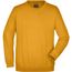 Round-Sweat Heavy - Klassisches Komfort Rundhals-Sweatshirt [Gr. 4XL] (gold-yellow) (Art.-Nr. CA201105)