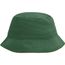 Fisherman Piping Hat - Trendiger Hut aus weicher Baumwolle [Gr. S/M] (dark-green/beige) (Art.-Nr. CA201686)