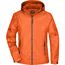 Ladies' Rain Jacket - Sportliche, funktionale Outdoorjacke [Gr. S] (orange/carbon) (Art.-Nr. CA203843)