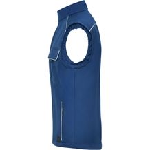 Workwear Softshell Vest - SOLID - - Professionelle Softshellweste im cleanen Look mit hochwertigen Details [Gr. S] (blau) (Art.-Nr. CA203957)